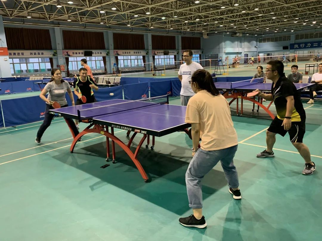 太原富士康工会“凝心、聚力、扬风采”主题活动乒乓球大赛